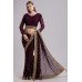 MAROON MEHNDI WEAR INDIAN READY TO WEAR SAREE